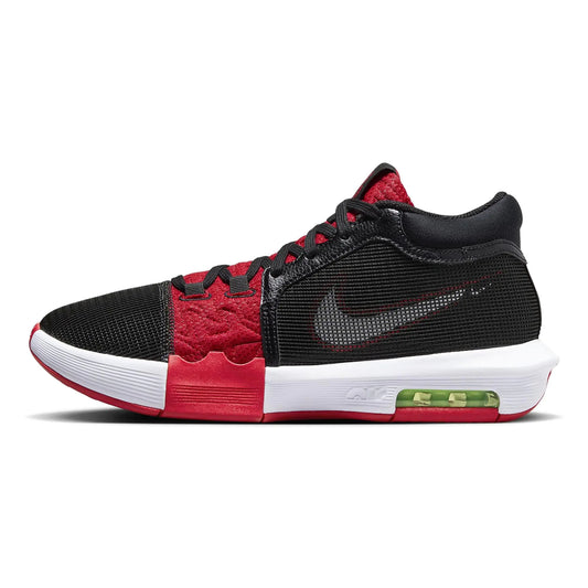 Nike Lebron Witness VIII Faze Herrenschuhe Größe 44,5 Farbe: Schwarz/Rot-Schwarz