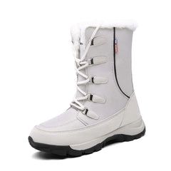 Winter Women's High-Top Snow Boots - Outdoor Style