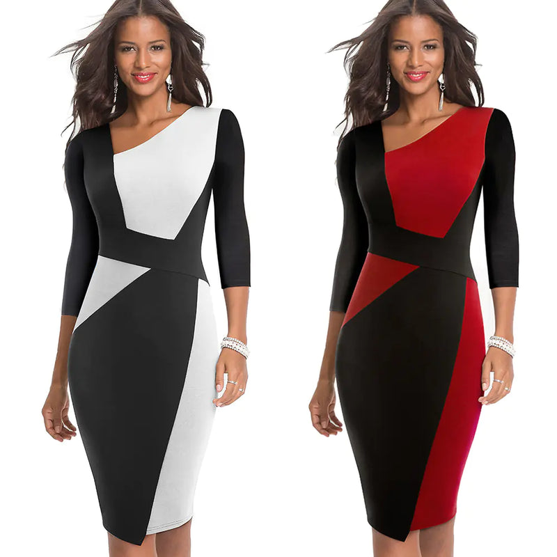 Women's Slim Fit Pencil Dress