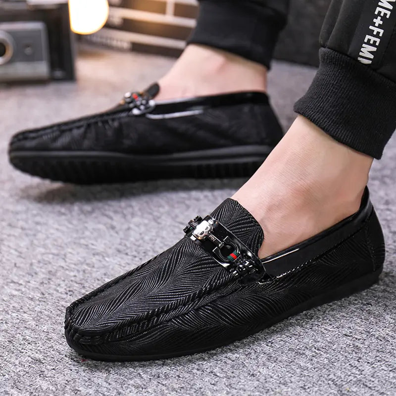 Men's Casual Soft Bottom Car Driving Loafers
