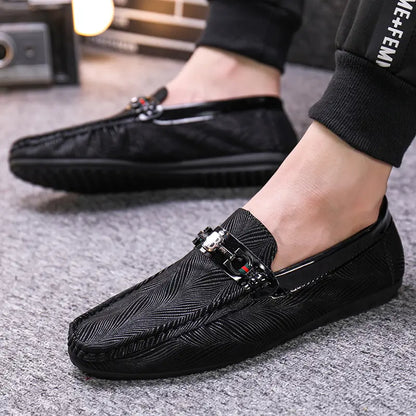 Men's Casual Soft Bottom Car Driving Loafers