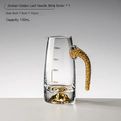 Gold Crystal Cup / Wine Decanter (One)