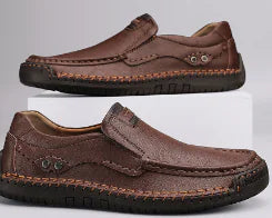 Hunter & Stone Herren-Lederloafers