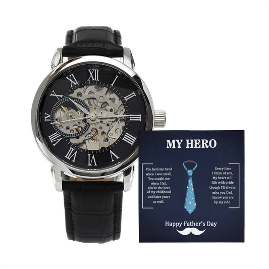 Mi Papá Héroe - Reloj Calado