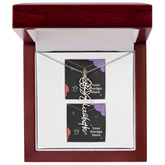 Flower Name Necklace