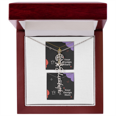 Flower Name Necklace