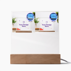 Acrylic Square Plaque