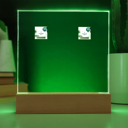 Acrylic Square Plaque