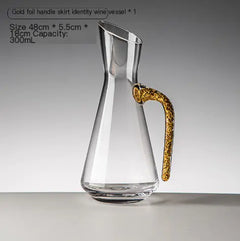 Gold Crystal Cup / Wine Decanter (One)
