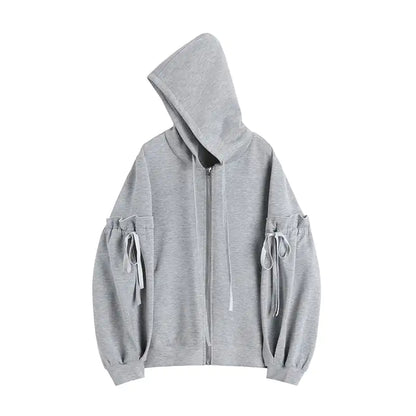 Korean Loose Fit Thin Short Coat for Women