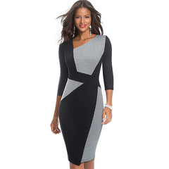 Women's Slim Fit Pencil Dress